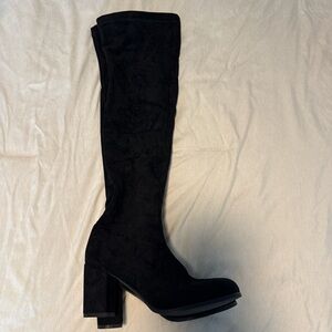 Chic Black Over the Knee Women's Boots